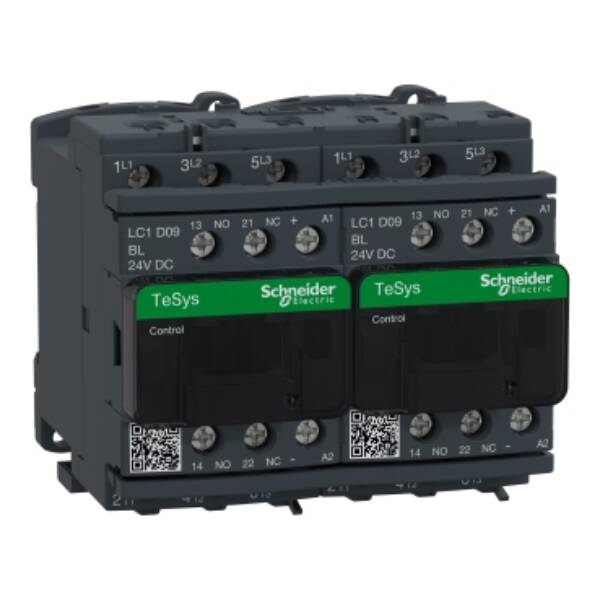 REVERSING CONTACTOR 575VAC 9A IEC - Schneider Electric - LC2D09BLV