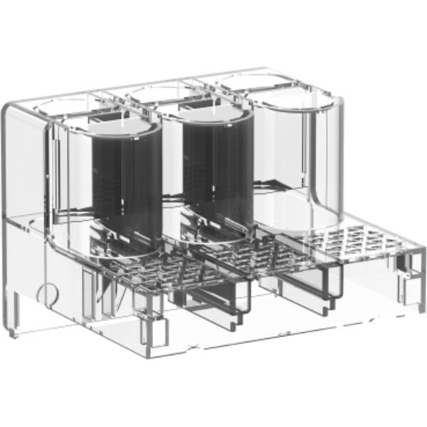 Terminal shroud for TeSys Giga contactor LC1G265-500, 3 Pole, IP20 - Schneider Electric - LA9G3702