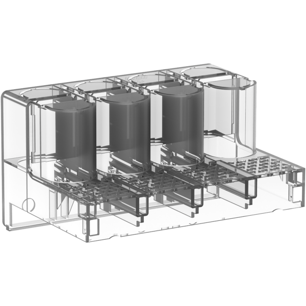 Terminal shroud for TeSys Giga contactor LC1G115-225, 4 Pole, IP20 - Schneider Electric - LA9G4701