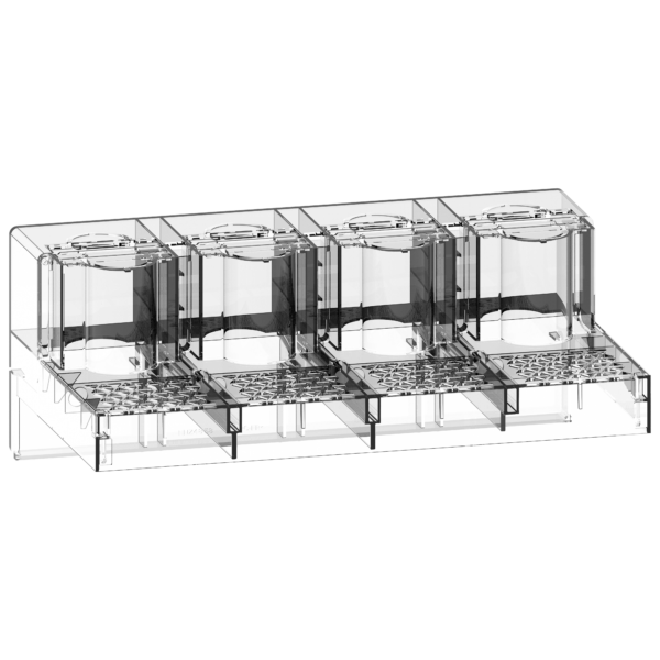 Terminal shroud,TeSys Giga contactor,for LC1G630-800,4 Pole,IP20 - Schneider Electric - LA9G4703