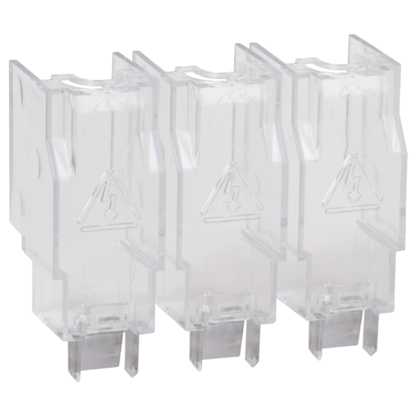 Terminal protection shrouds, TeSys GS, for 3-pole switches 100-160 A - Schneider Electric - GS1AP33