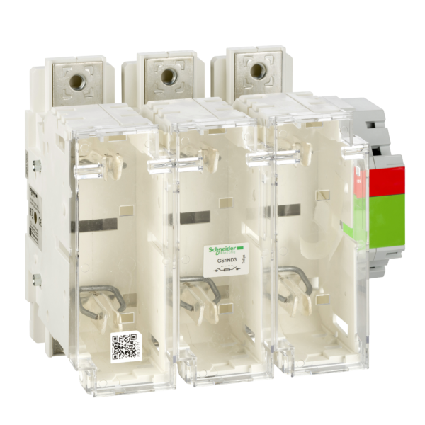 TeSys GS - switch-disconnector fuse - 3 P - 250 A - DIN 1 - Schneider Electric - GS1ND3