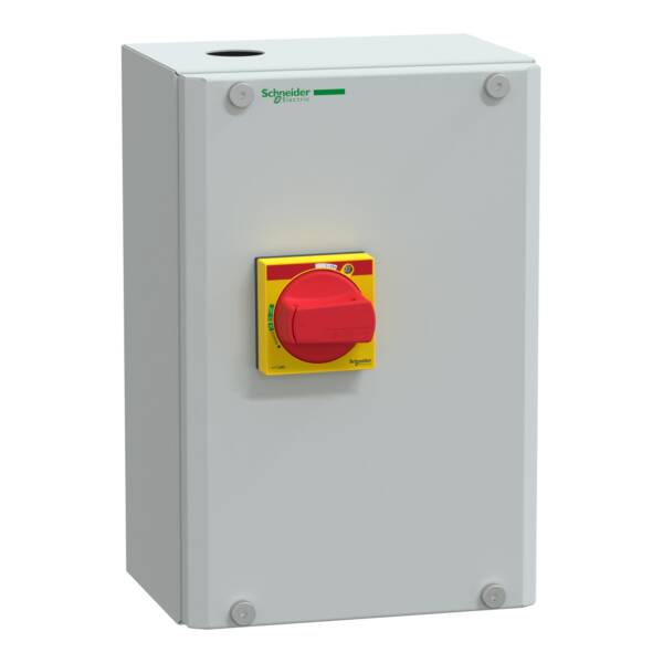 TeSys GV3 - Enclosure for TeSys GV3P/L - red handle - IP65 - Schneider Electric - GV3PC02