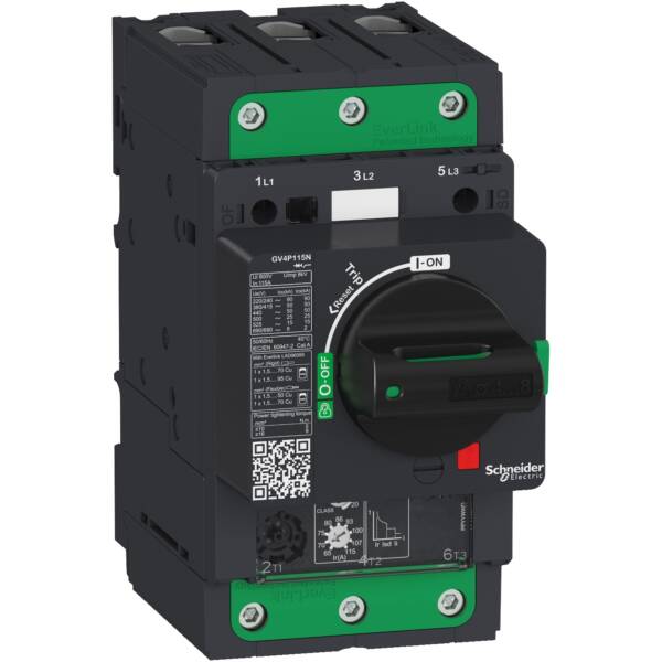 TeSys GV4 - thermal magnetic circuit breaker - 115A 3P - with Everlink - Schneider Electric - GV4P115B