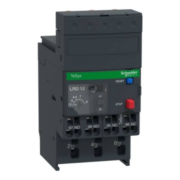 TeSys LRD thermal overload relays - 5.5...8 A - class 10A - Schneider Electric - LRD123