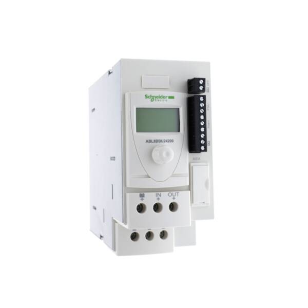 battery control module - 24..28.8 V DC - 24 V - 20 A - for regulated SMPS - Schneider Electric - ABL8BBU24200