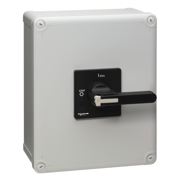 TeSys Vario enclosed, main switch disconnector, 100A, IP65, long handle - Schneider Electric - VBF5GEN