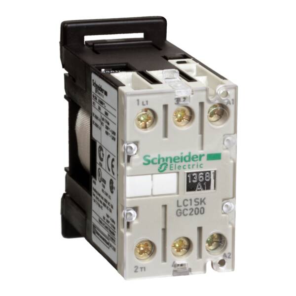 TeSys SK mini contactor - 2P (2 NO) - AC-3 - 690 V 5 A - 240 V AC coil - Schneider Electric - LC1SKGC200U7