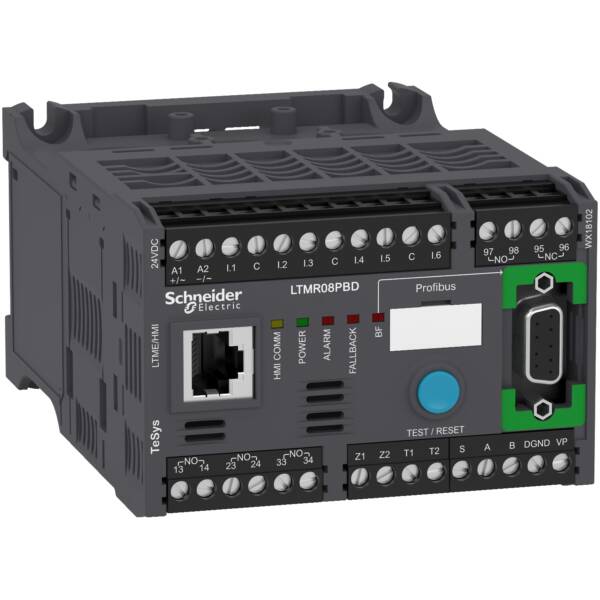 motor controller LTMR TeSys T - 24 V DC 8 A for Profibus DP - Schneider Electric - LTMR08PBD