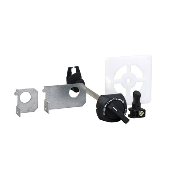 Extended rotary handle kit, TeSys U, black handle, with trip indication, for MCC drawer - Schneider Electric - LU9AP20