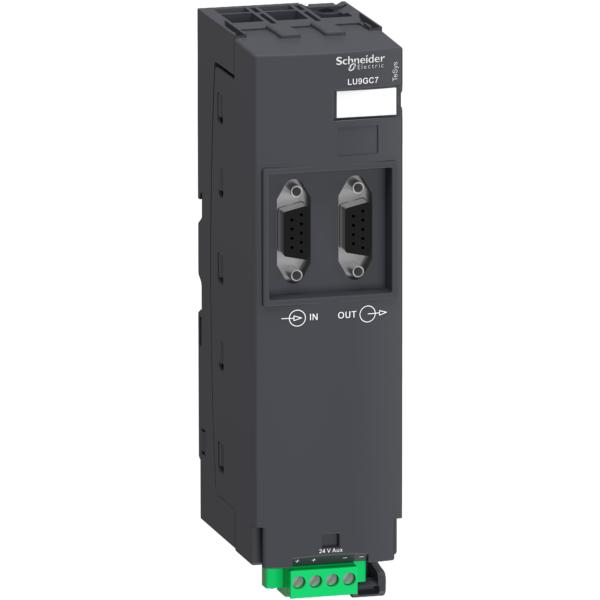 TeSys U profibus DP power supply module LU9 G - for TeSysU starter-controllers - Schneider Electric - LU9GC7