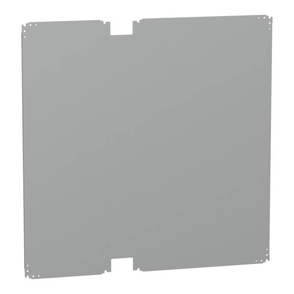 Metallic mounting plate for PLA enclosure H1250xW1250mm - Schneider Electric - NSYPMM1212