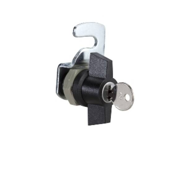 Key operated lateral locking device for PLS box-with key 405 - Schneider Electric - NSYCL27L405