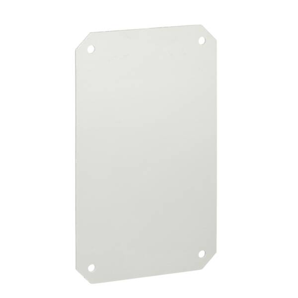 Insulating polyester mounting plate for PLS box 18x27cm - Schneider Electric - NSYPMA1827G