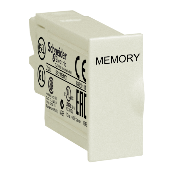 memory cartridge - for smart relay Zelio Logic firmware - up to v 2.4 - EEPROM - Schneider Electric - SR2MEM01