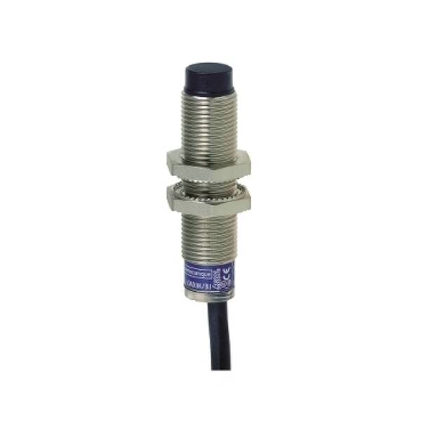 inductive sensor XS2 M12 - L50mm - brass - Sn4mm - DC - cable 2m - Commercial Reference - XS2M12AB120