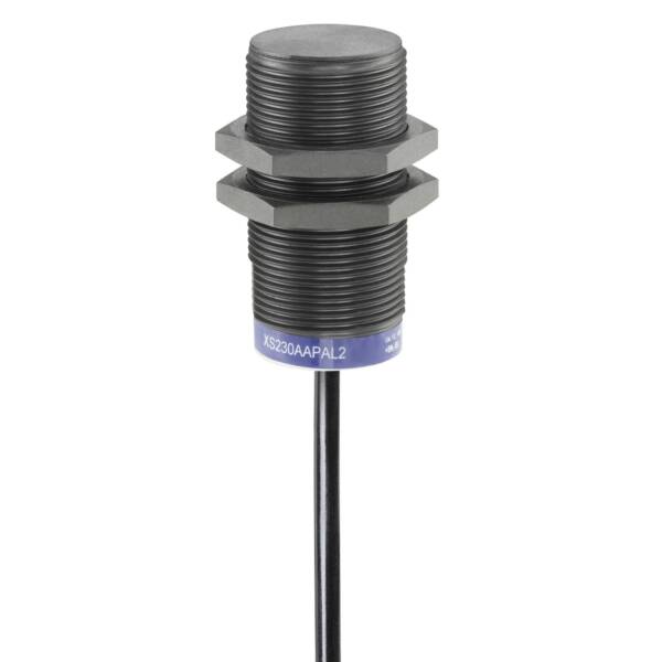 inductive sensor XS2 M30 - L60mm - PPS - Sn22mm - 24..240VAC/DC - cable 10m - Commercial Reference - XS230AAMAL10