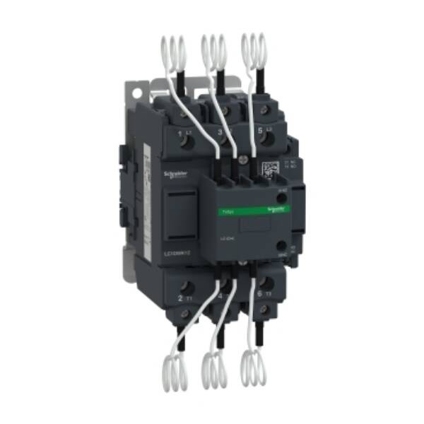 Capacitor contactor, TeSys D, 63 kVAR at 400 V/50 Hz, coil 240 V AC 50/60 Hz - Commercial Reference - LC1DWK12U7