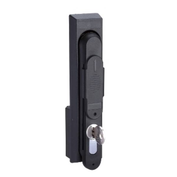 Retractable handle lock with 5mm double bar insert - Commercial Reference - NSYTEDB5PL