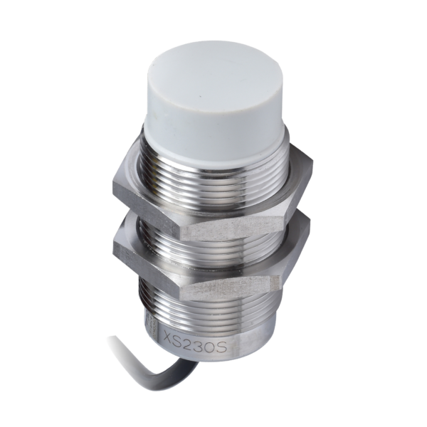 Inductive proximity sensors XS, inductive sensor XS2 M30, L63mm, stainless, Sn22mm, 12...24 VDC, cable 5 m - Commercial Reference - XS230SAPAL5