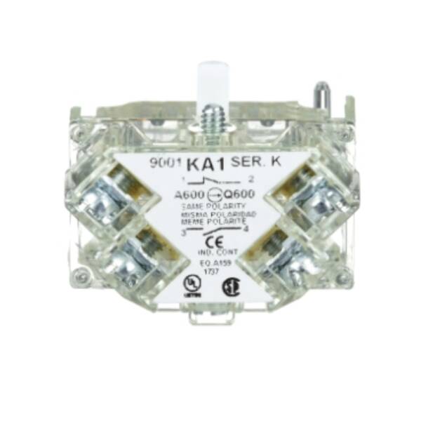 30MM CONTACT BLOCK 1C/O - Schneider Electric - 9001KA1