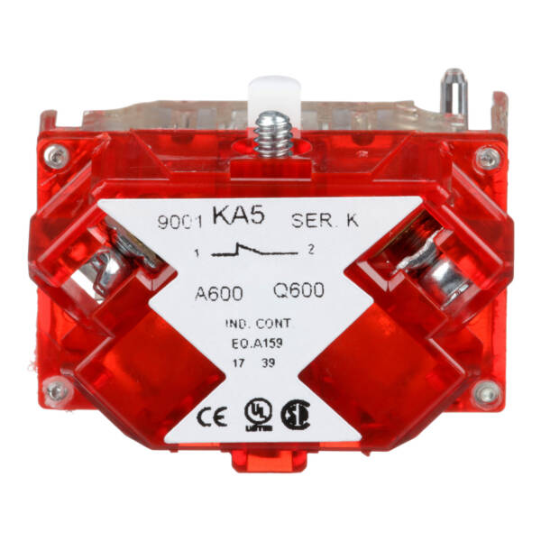 30MM CONTACT BLOCK 1N/C LATE OPENING - Schneider Electric - 9001KA5