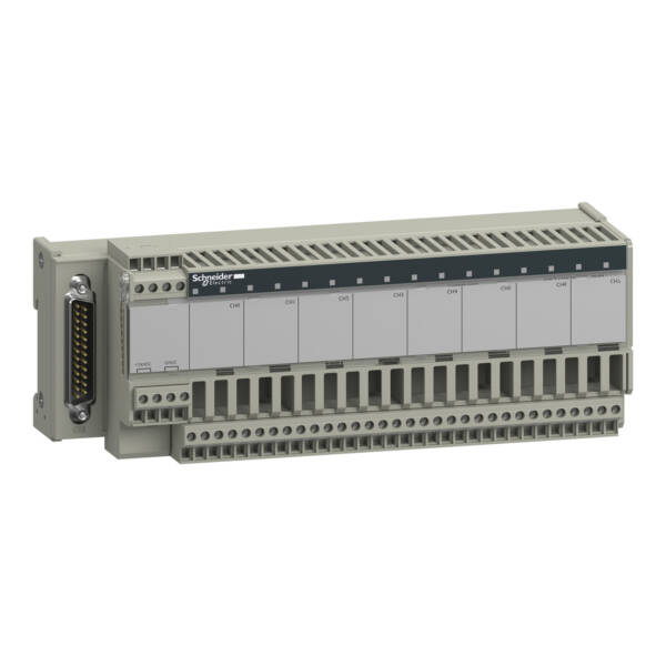 connection sub-base ABE7 - for distribution of 8 analog input channels - Schneider Electric - ABE7CPA31E
