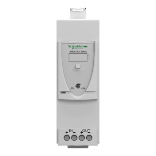 converter module 24 W - 24..28.8 V DC, 12 V DC - 2 A - for regulated SMPS - Schneider Electric - ABL8DCC12020