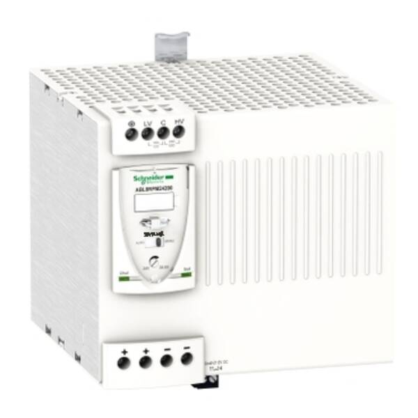 regulated SMPS - 1 or 2-phase - 100..240 V - 24 V - 20 A - Schneider Electric - ABL8RPM24200