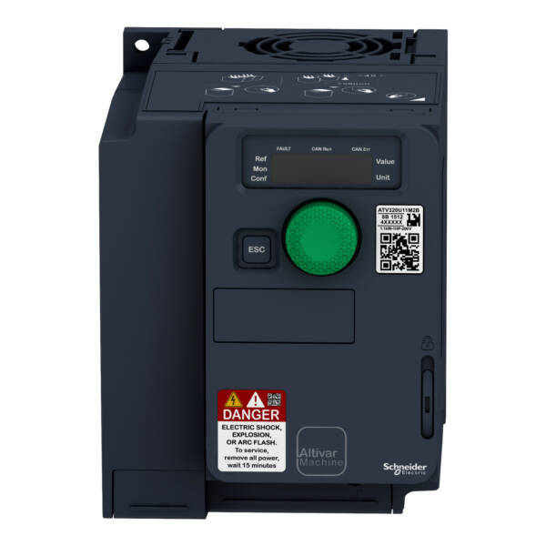 variable speed drive, ATV320, 1.5 kW, 200…240 V, 1 phase, compact - Schneider Electric - ATV320U15M2C