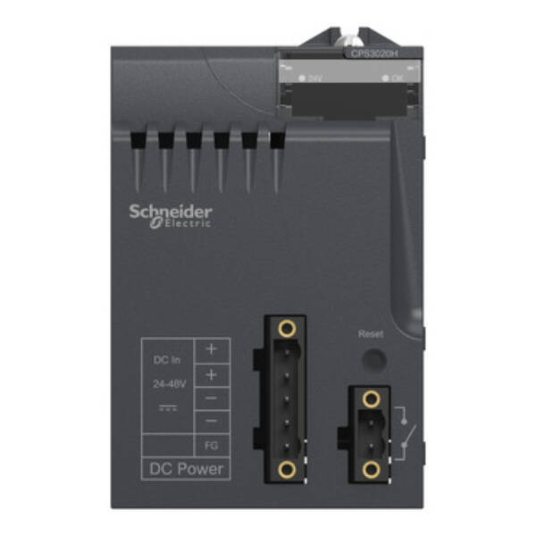 power supply module X80 - 24..48 V isolated DC - for severe environments - Schneider Electric - BMXCPS3020H