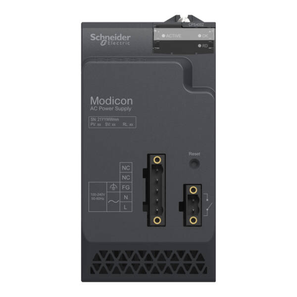 power supply module X80 - 100..240 V AC - Schneider Electric - BMXCPS4002