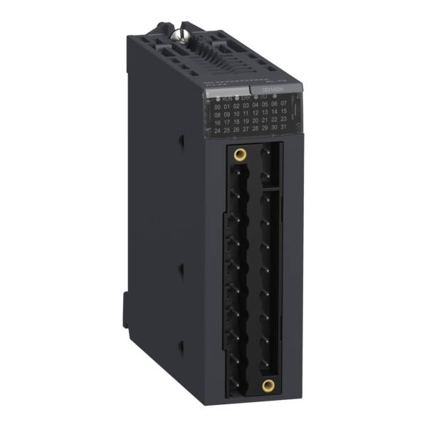 discrete input module X80 - 16 inputs - 24V DC current sink (logic positive) - Schneider Electric - BMXDDI1602H