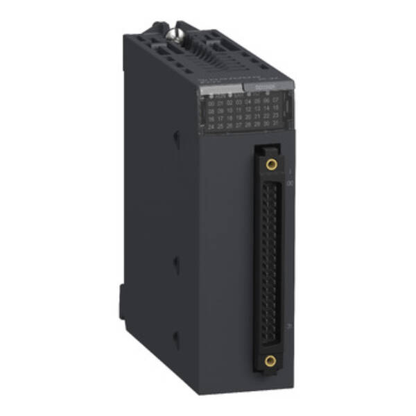 discrete input module X80 - 32 inputs - 24 V DC positive - Schneider Electric - BMXDDI3202K