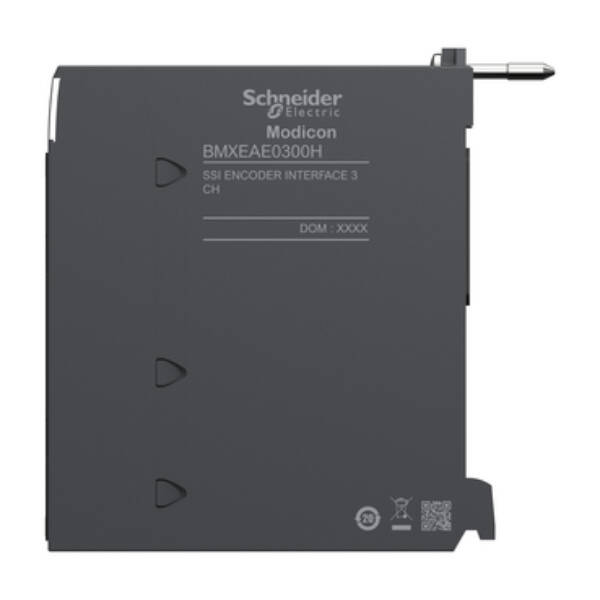 SSI encoder interface module - 3 channels - up to 31 data bits / 1 Mbauds - Schneider Electric - BMXEAE0300H