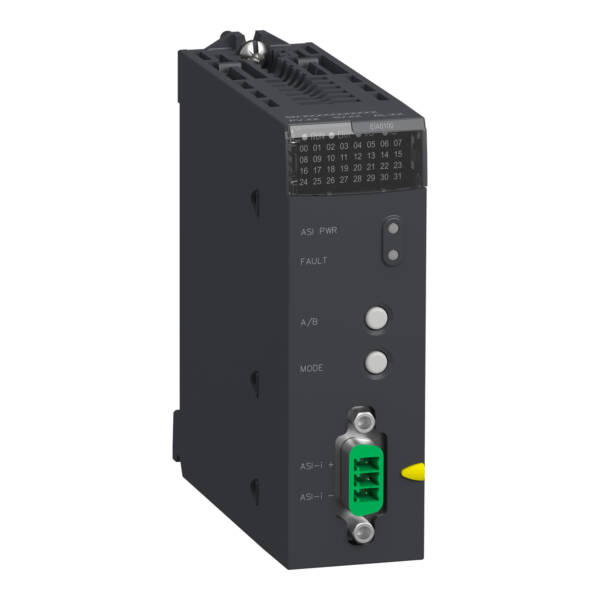 Master module - upto 62 devices on discrete I/O - upto 31 devices on analog I/O - Schneider Electric - BMXEIA0100