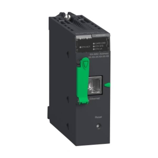 Ethernet TCP/IP network module M340 - transparent ready class B30 server - Schneider Electric - BMXNOE0100H