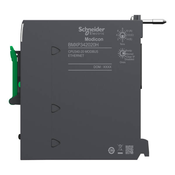 processor module M340 - max 1024 discrete + 256 analog I/O - Modbus - Ethernet - Schneider Electric - BMXP342020H