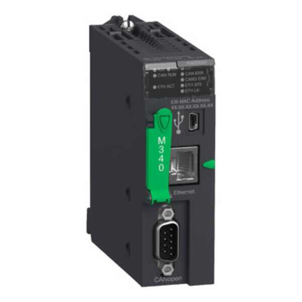 processor module M340 - max 1024 discrete + 256 analog I/O - CANOpen - Schneider Electric - BMXP3420302H