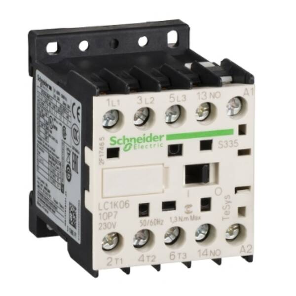 TeSys K control relay - 3 NO + 1 NC - <= 690 V - 230 V AC coil - Schneider Electric - CAK31P7S335