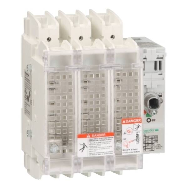 TeSys GS - switch-disconnector-fuse - 3 P - UL - 100 A- fuse size J - Schneider Electric - GS2JU3N