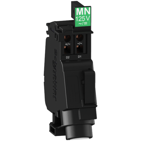 MN - undervoltage release - 110...130 V AC 50/60Hz - 125 V DC - for TeSys GV4 - Schneider Electric - GV4AU137