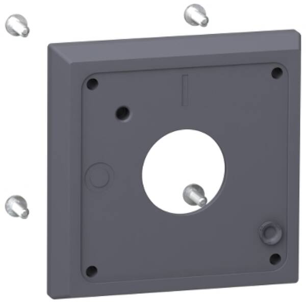 Spacer base for rotary handle mounting, TeSys GV, retrofit accessory - Schneider Electric - GVAPP1