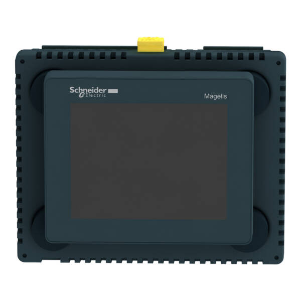 Small touch HMI controller, Harmony SCU, 3â€5 color panel, Dig 16 inputs/10 outputs - Schneider Electric - HMISCU6A5