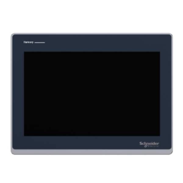 Touch panel screen, Harmony ST6, 12"W display, 2COM, 2Ethernet, USB host&device, 24 VDC - Schneider Electric - HMIST6600