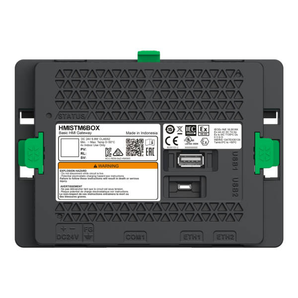 Basic HMI Gateway Box STM6 for Faceless HMI application - Schneider Electric - HMISTM6BOX