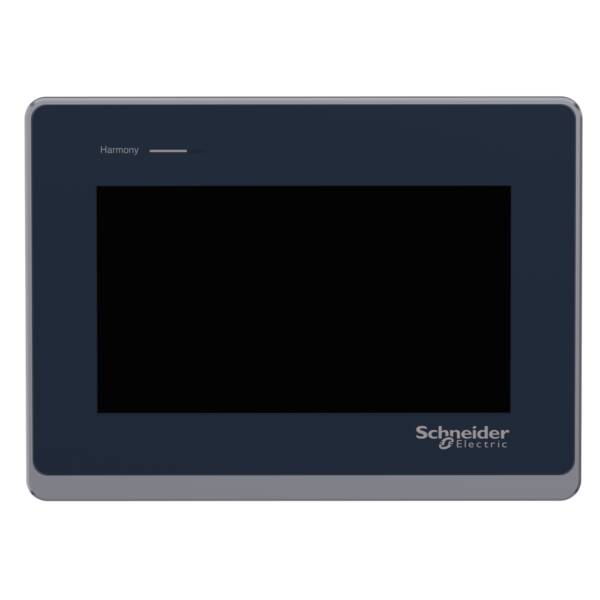 Touch panel screen, Harmony ST6 & STW6, 7"W display, 2Ethernet, USB host&device, 24 VDC - Schneider Electric - HMISTW6400