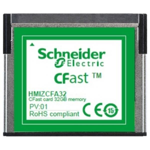 CFast card memory 32GB - Schneider Electric - HMIZCFA32