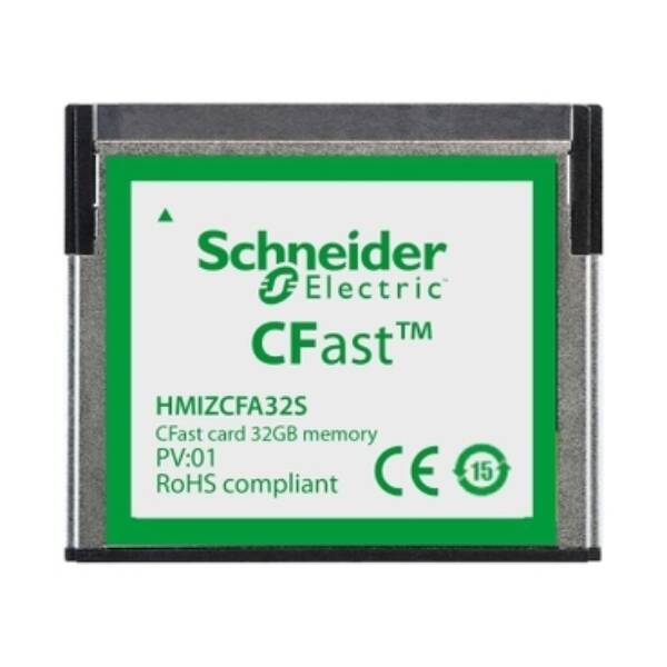 Memory cartridge, Harmony GTU, CFast card 32 GB system - Schneider Electric - HMIZCFA32S