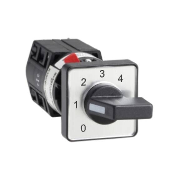 cam stepping switch - 1 pole - 30° - 10 A - for Ø 16 or 22 mm - Schneider Electric - K10D004QCH